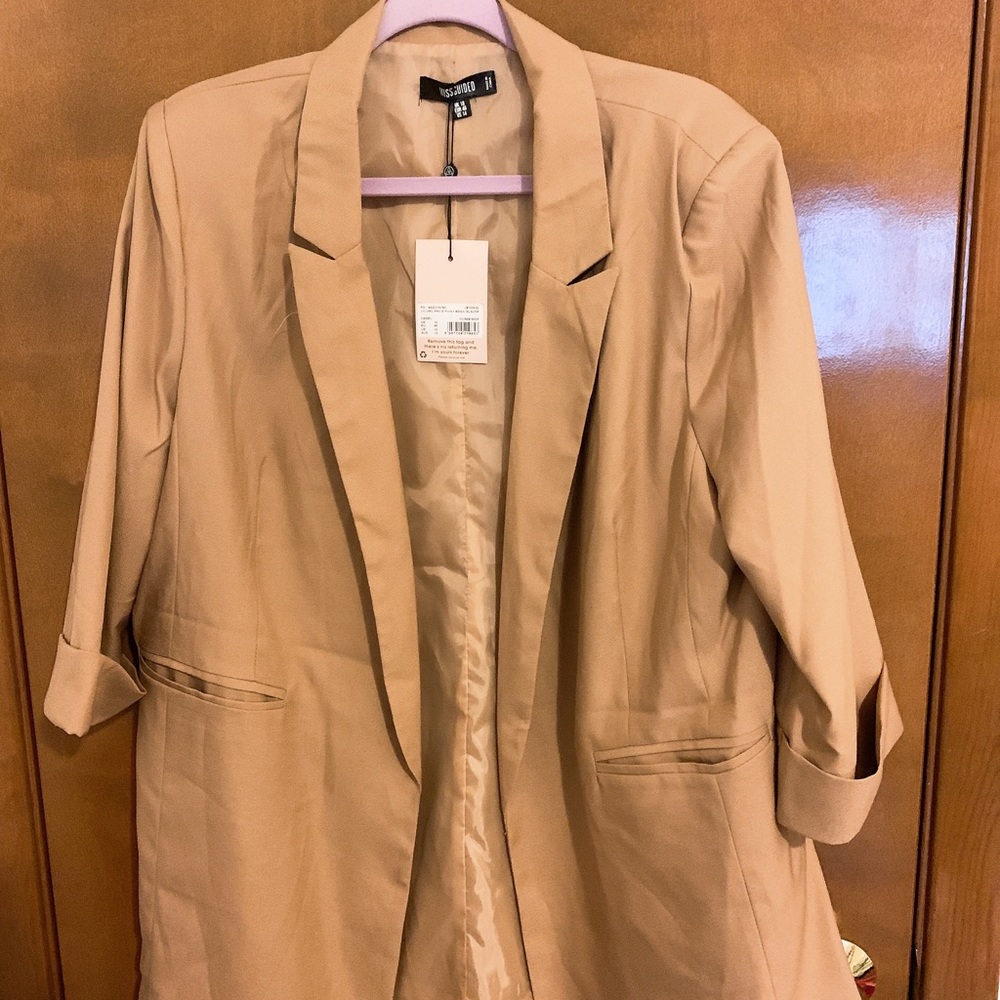 Missguided blazer size 14 new